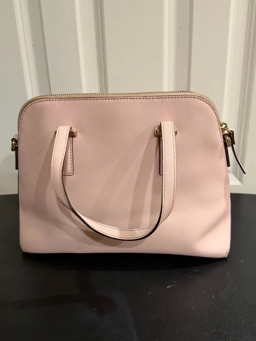 kate spade Blush Pink Leather Top-Handle Satchel